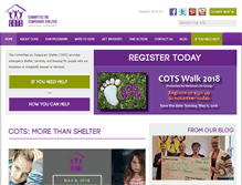 Tablet Screenshot of cotsonline.org